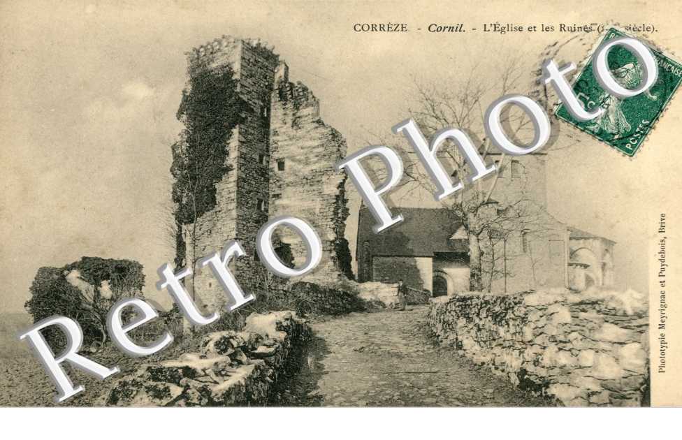 l'eglise et les ruines