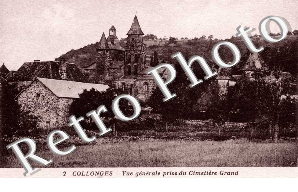 vue generale prise du cimetiere grand
