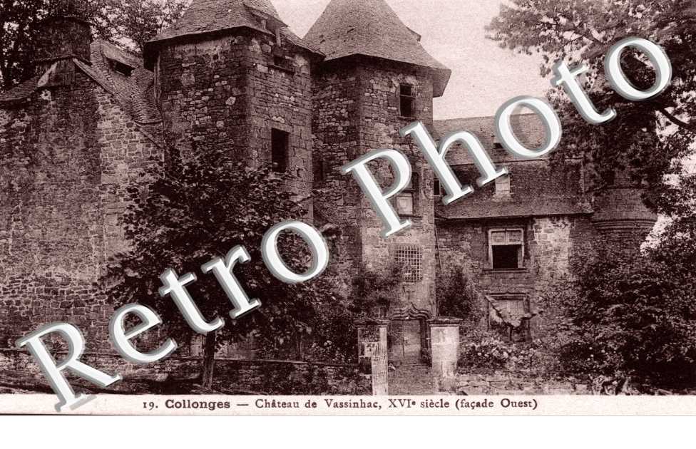 Chateau de Vassinhac, facade ouest