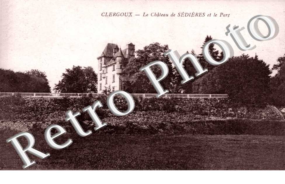 Le Chateau de Sédières et le >Parc