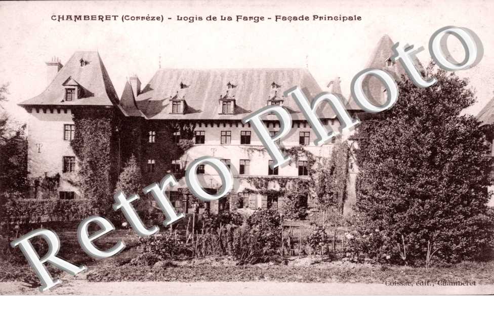 Logis de la Farge - facade principale