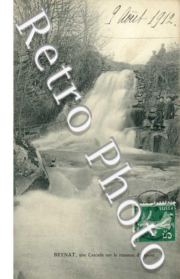 Une Cascade sur le ruisseau d'Espont