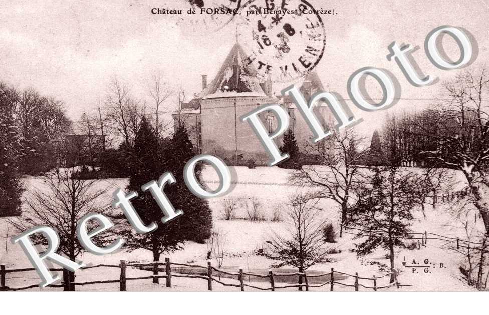 Chateau de Forsac, par Benayes
