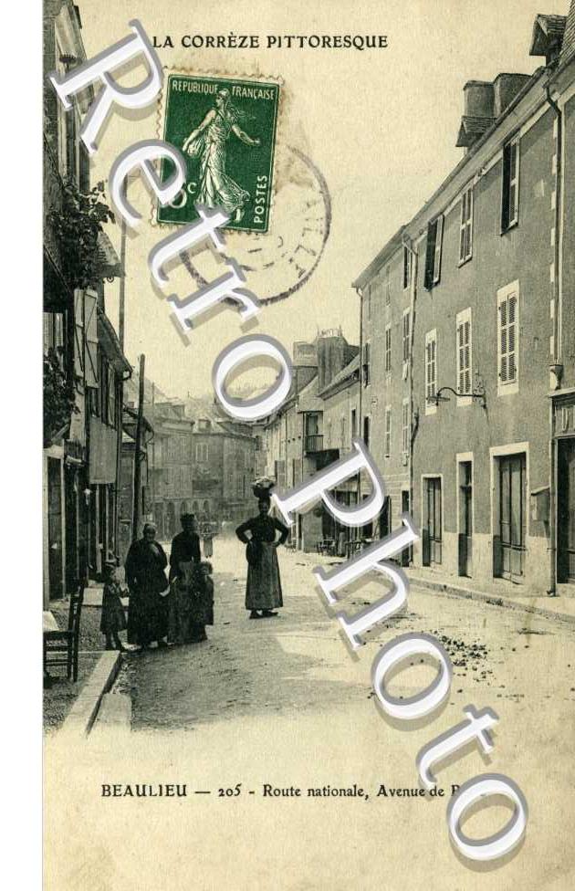 route netionale - avenue de Brive