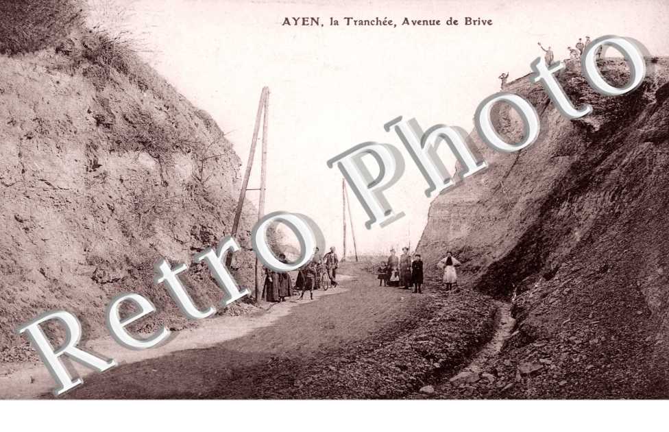 la tranchee - avenue de Brive