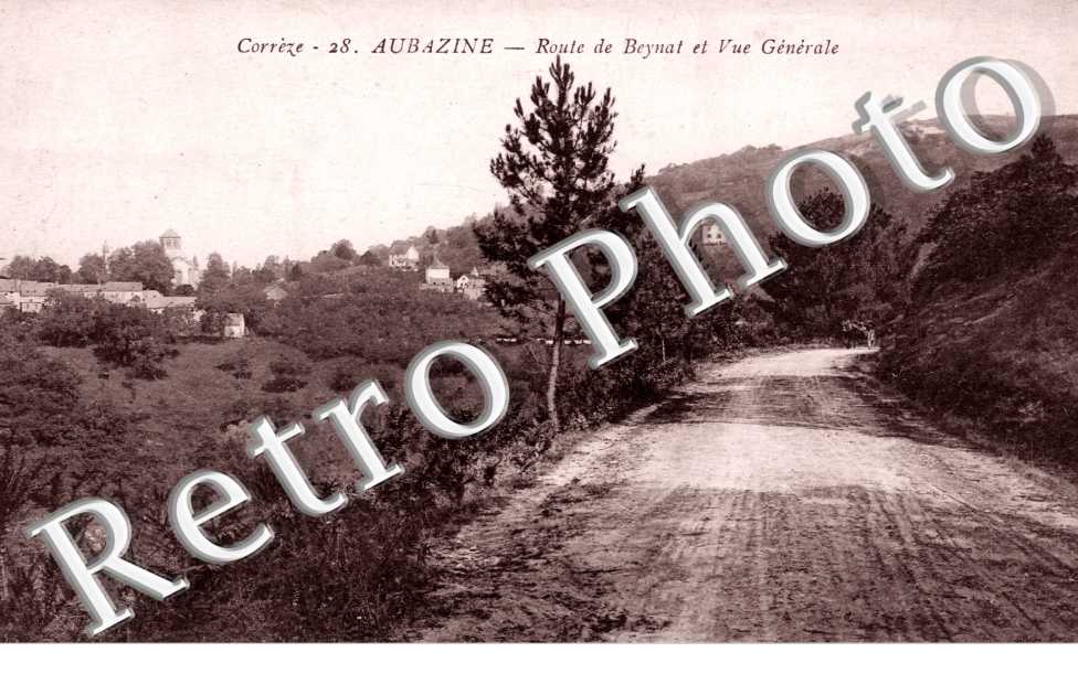 Route de Beynat et Vue generale
