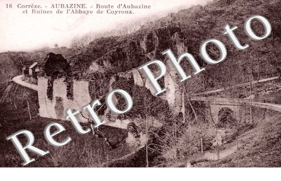 ruines de l'Abbaye de Coyroux