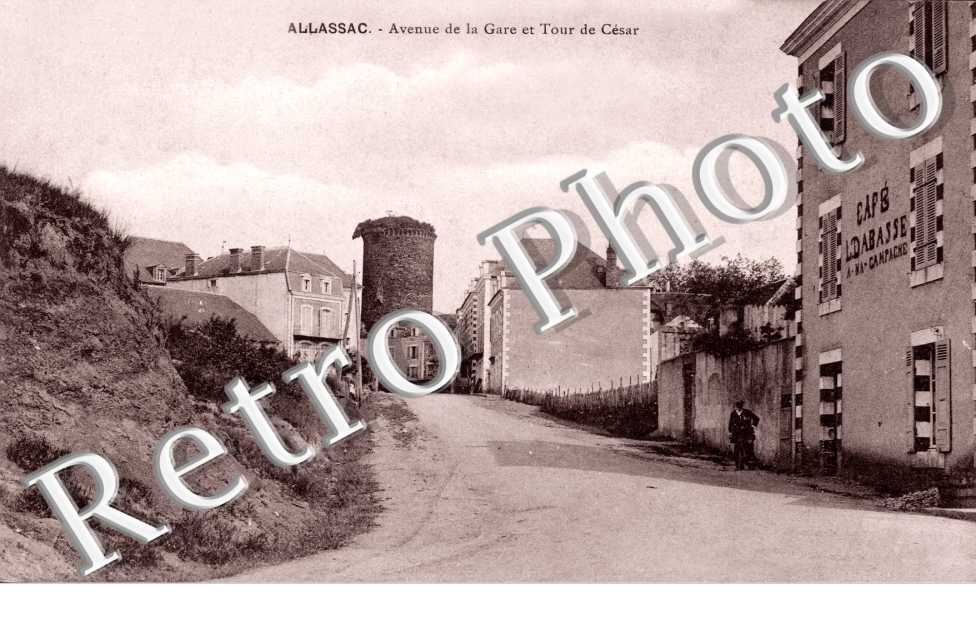 Avenue de la Gare et Tour Cesar