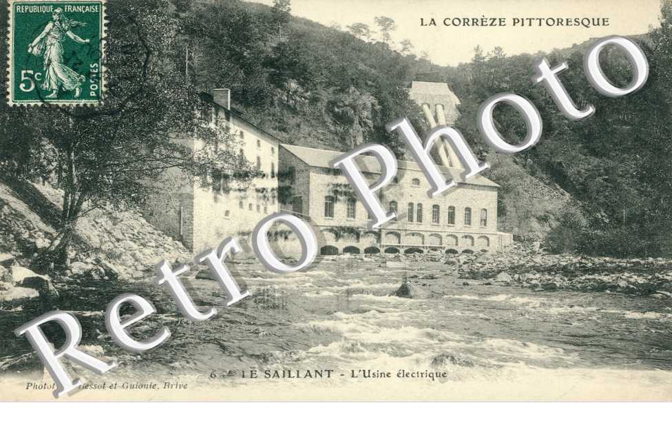Le Saillant, Usine electrique