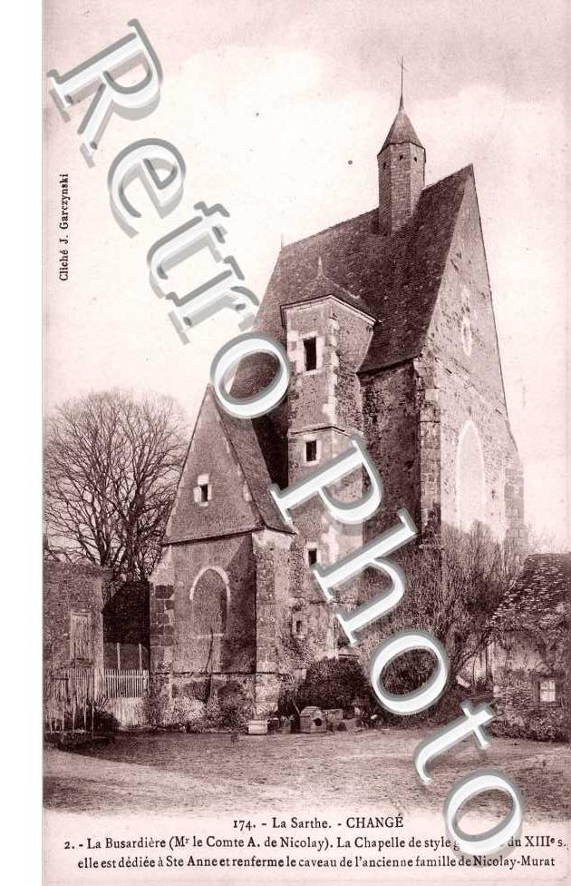 la Busardière, la chapelle