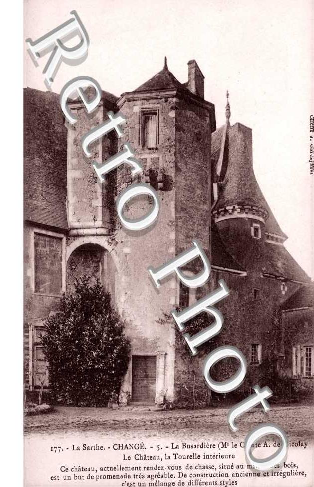 la Busardière, le château