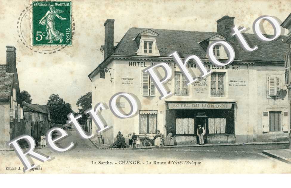 Route d'Yvre-l'eveque