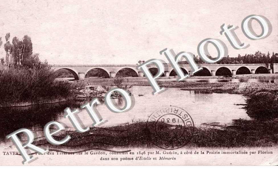 Pont des Tavernes sur le Gardon