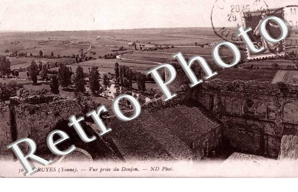 vue prise du donjon