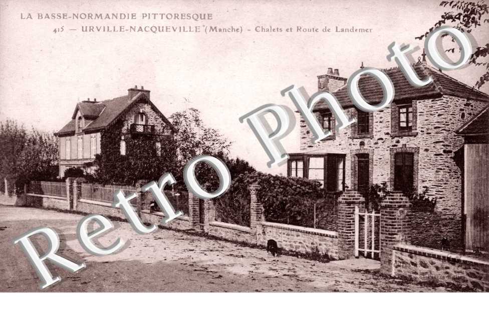 Chalets et Route de Landemer