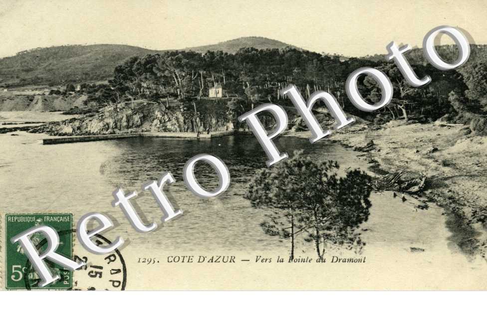 vers la pointe du Dramont