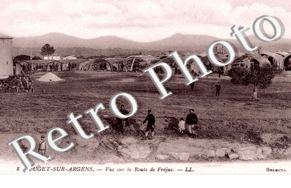 Vue sur la Route de Frejus