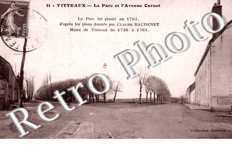 le parc et l'avenue Carnot