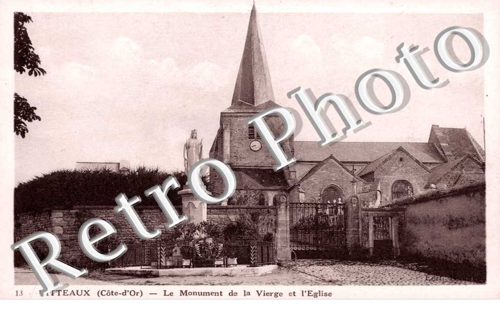 Monument de la Vierge et L'Eglise