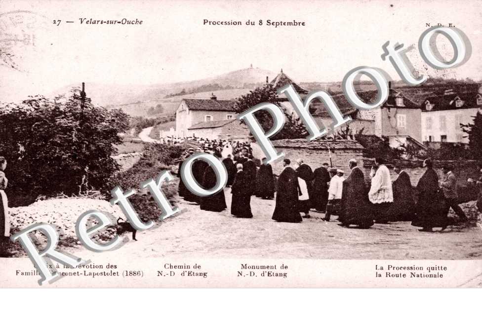 Procession du Pelerinage de Notre Dame d'Etang