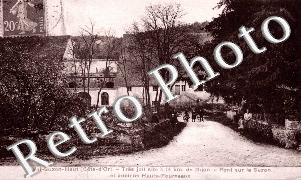 Val-Suzon-Haut  Tres joli site a 14 klm de Dijon Pont sur le Suzon et anciens Hauts-Fourneaux