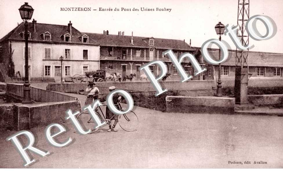 entree du pont des usines bouhey