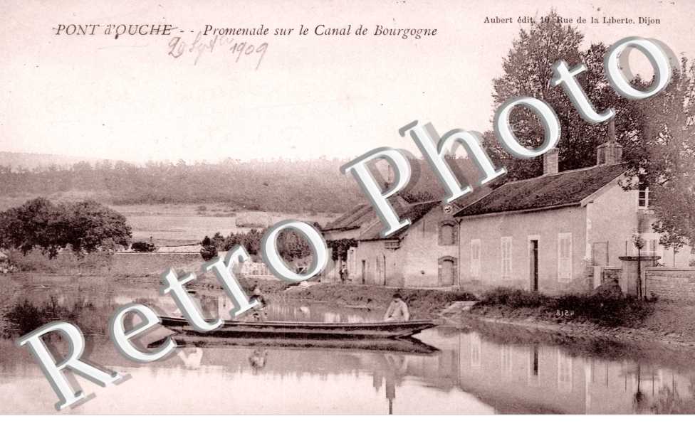 promenade sur le canal de bourgogne