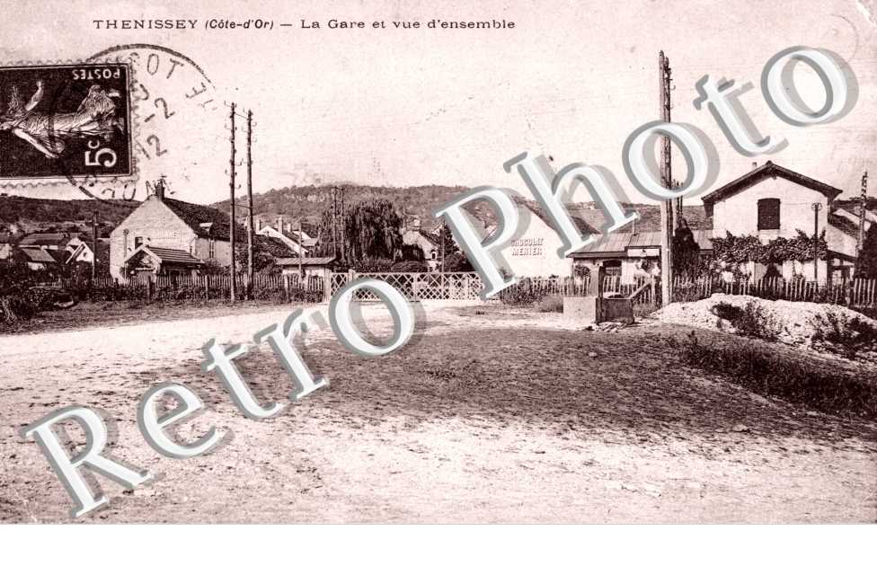 la gare et vue d'ensemble