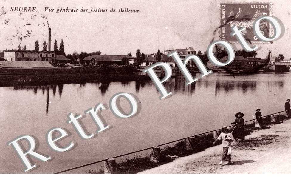 vue generale des Usines de Bellevue