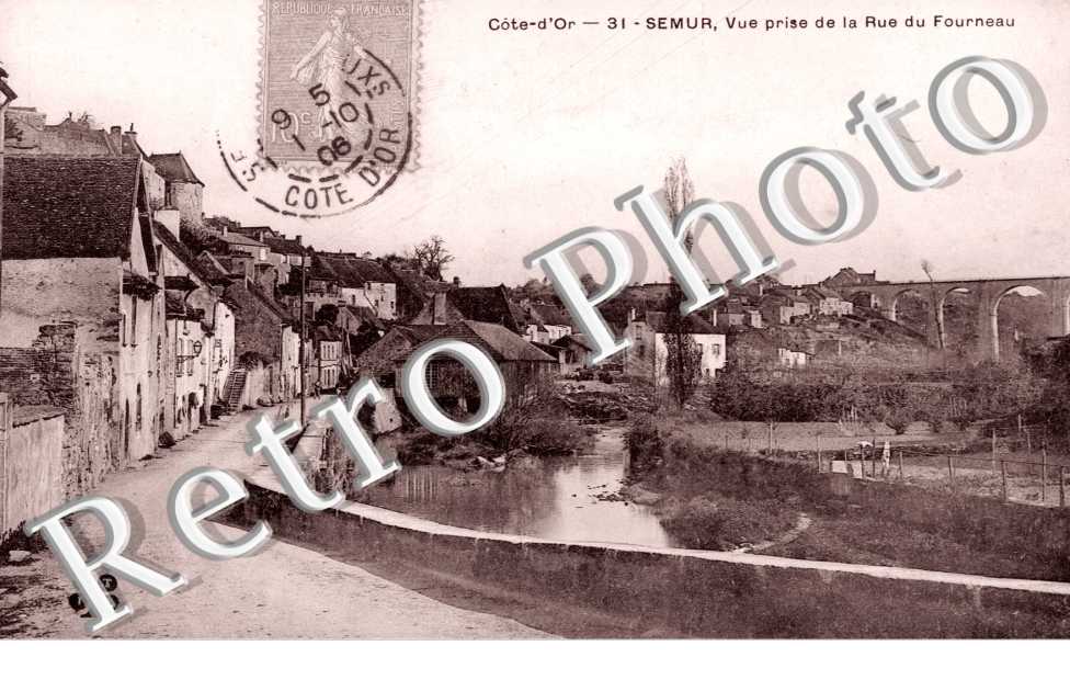 Vue prise de la rue du Fourneau