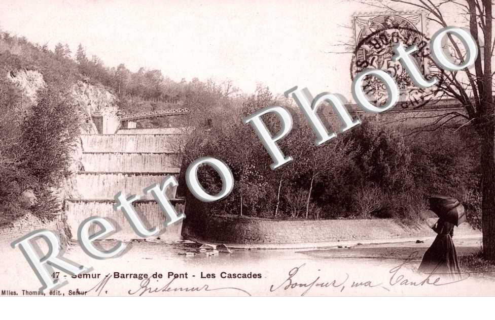 Barrage de pont - les cascades