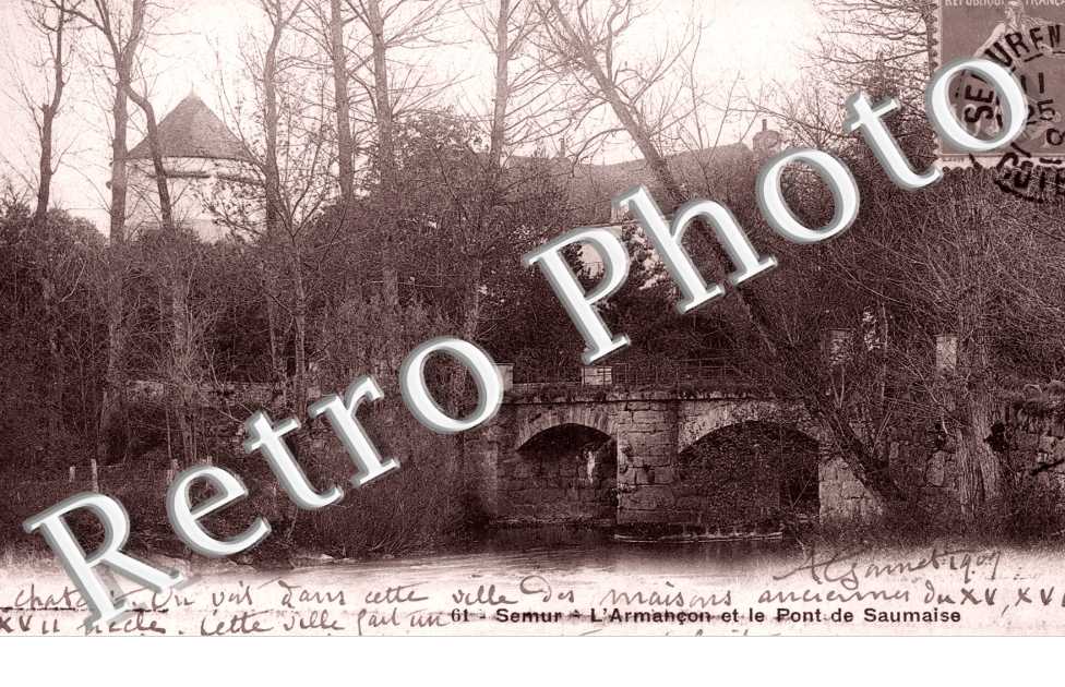 L'Armancon et le Pont de Saumaise
