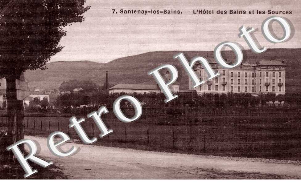 l'hotel des bains et les sources