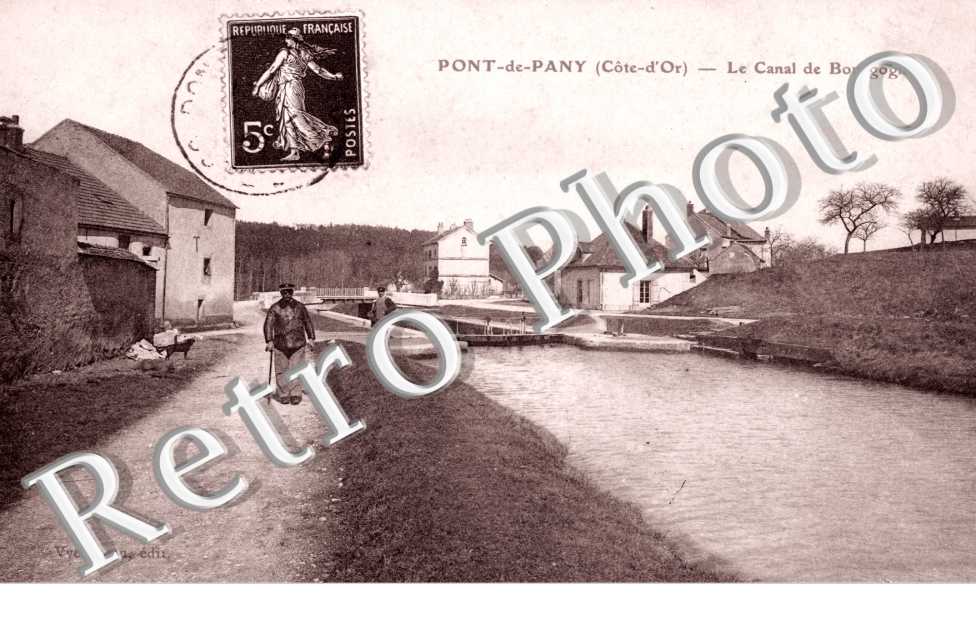 Pont de Pagny - le canal de bourgogne