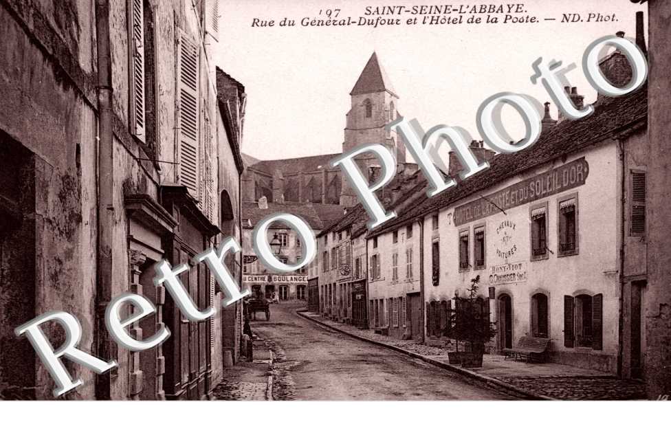 rue du General-Dufour et l'Hotel de la Poste
