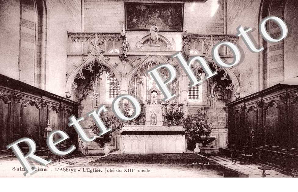 Abbaye - l'Eglise - Jube du XIIIeme