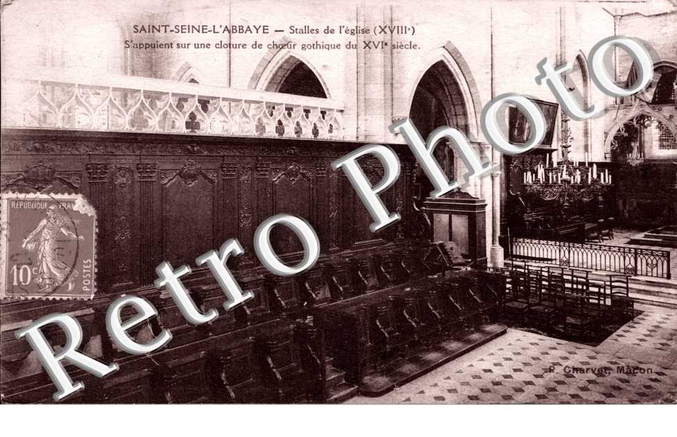 stalles de l'eglise