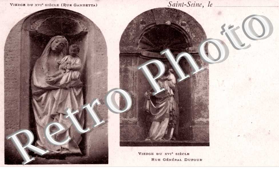 vierge du XVIe siecle Rue Gambetta Rue Generale Dufour