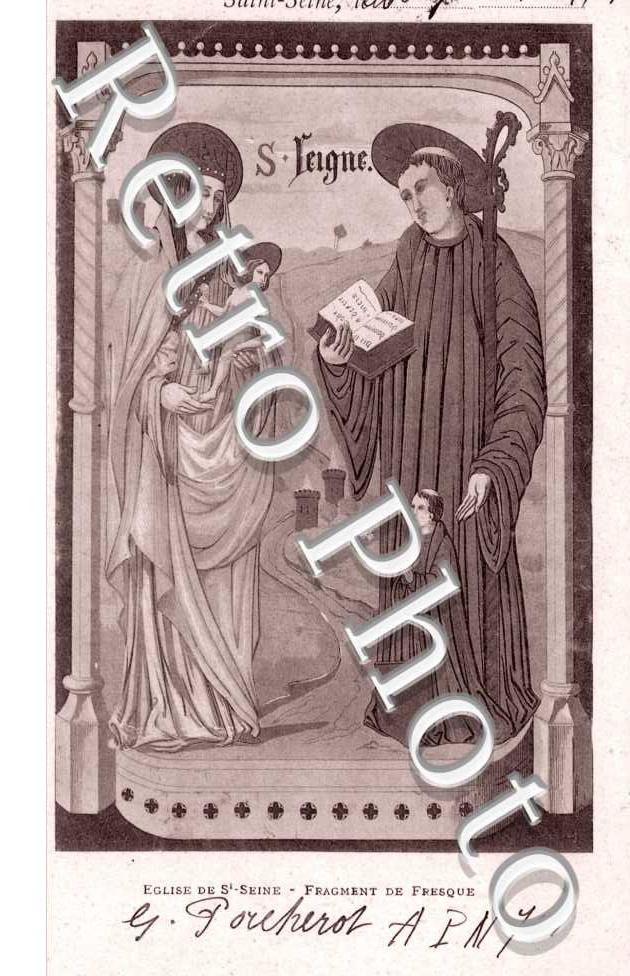 Eglise - Fragment de fresque