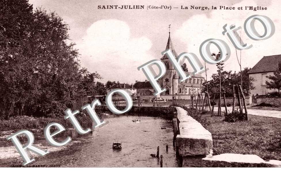 La Norge, la Place et l'Eglise