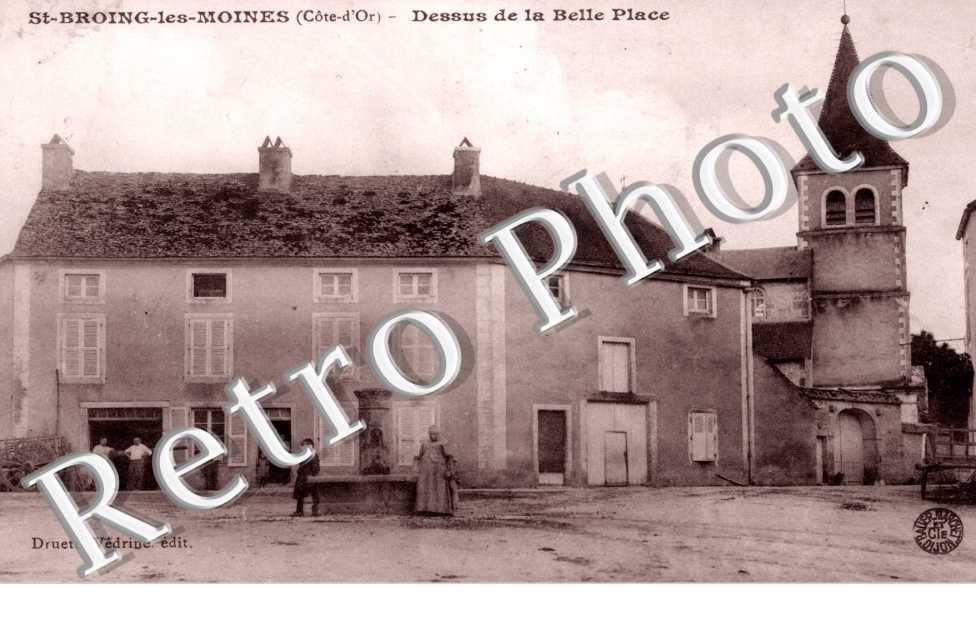 dessus de la belle place