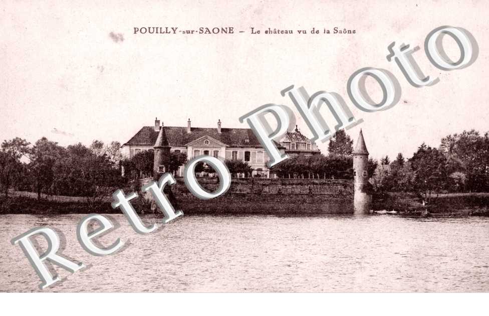 Le Chateau vu de la Saone