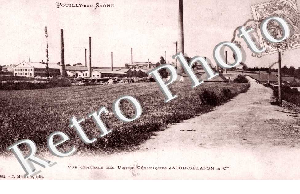 vue generales des usines ceramiques Jacob Delafon
