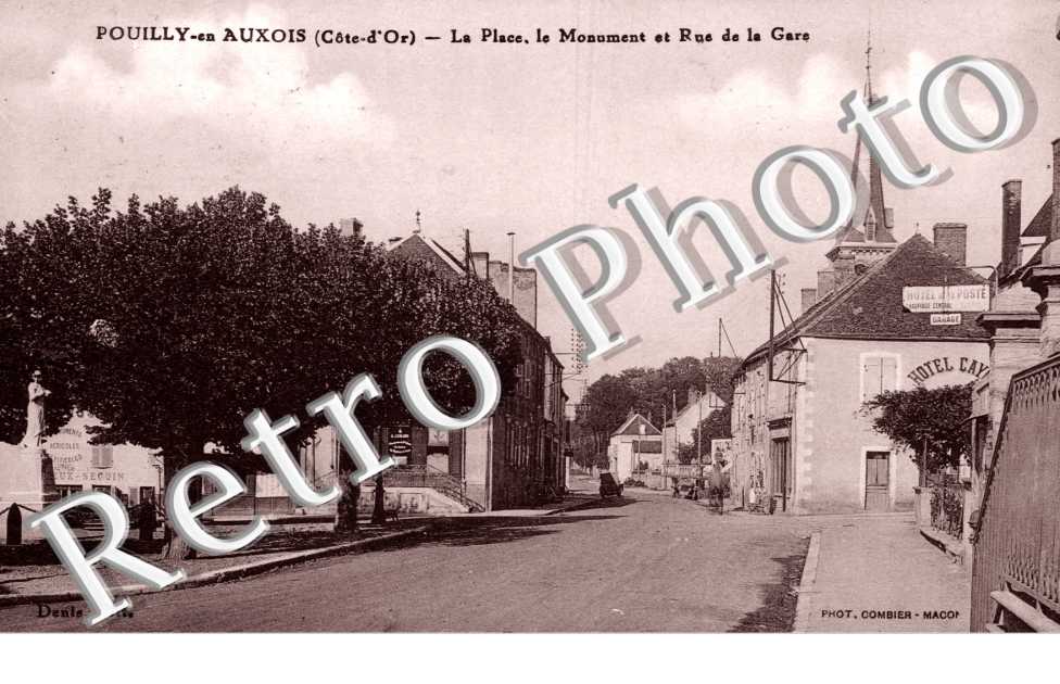 la Place, le Monument et la Rue de la Gare