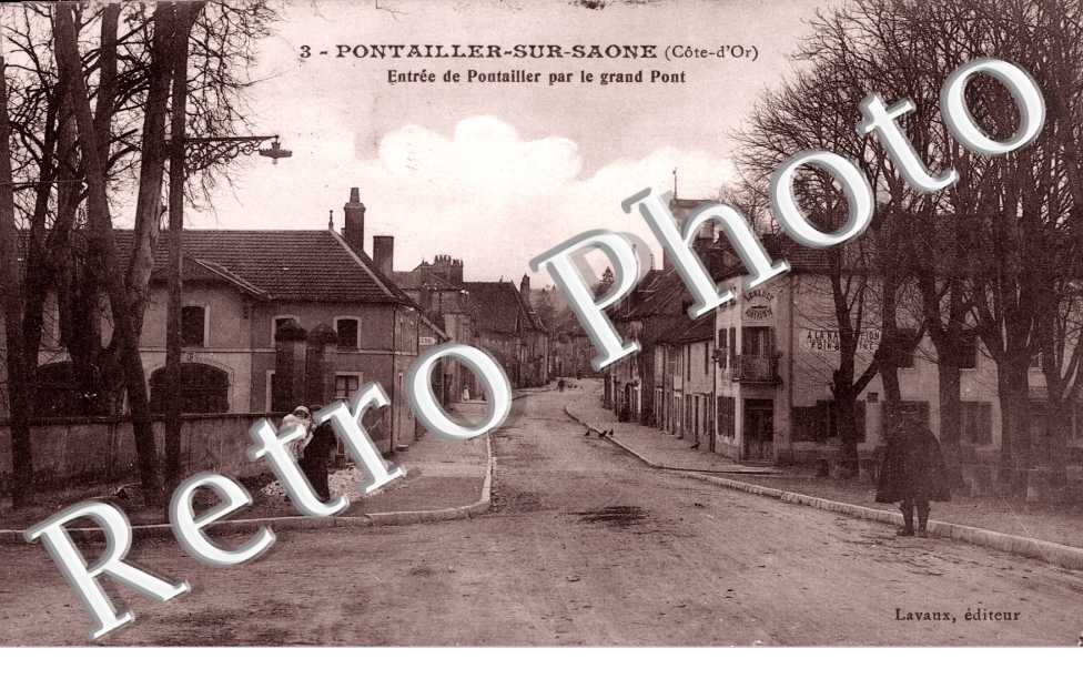 Entree de Pontallier par le grand pont