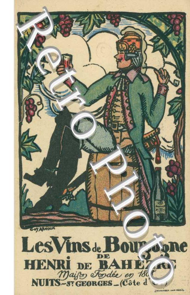 les Vins de Bourgogne de Henri de Bahezre, Maison fondee en 1808