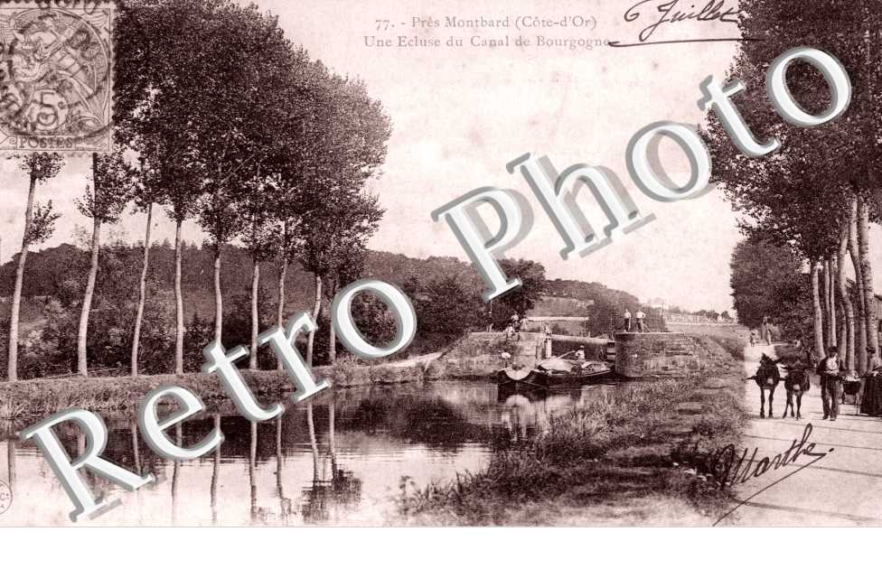 Ecluse au Canal de Bourgogne