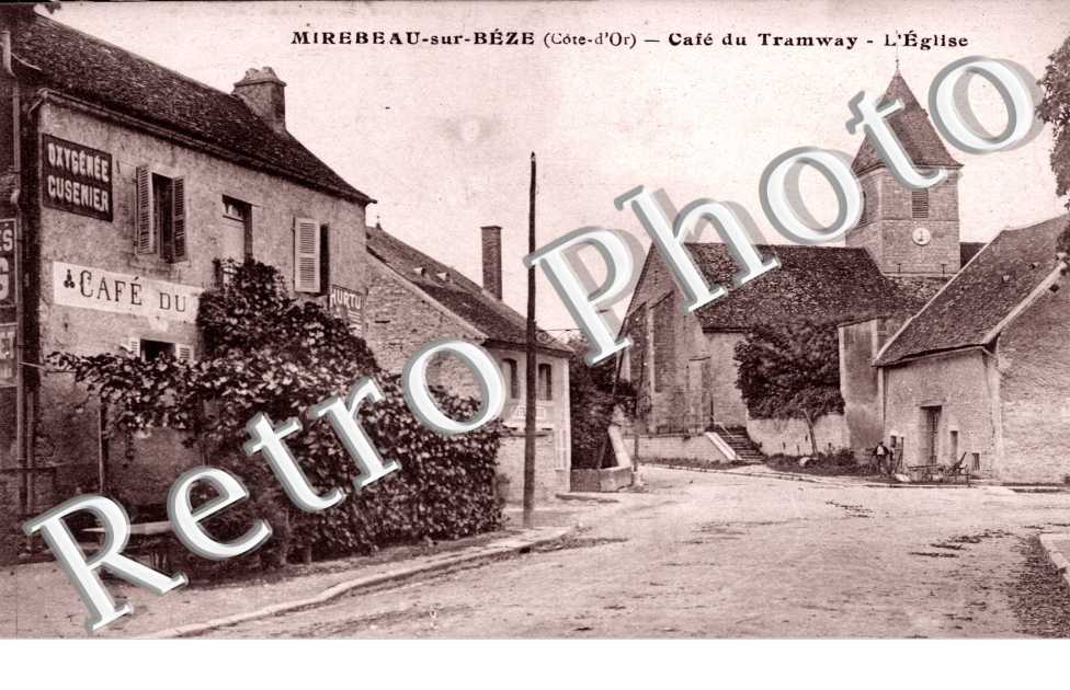 cafe du Tramway - l'eglise