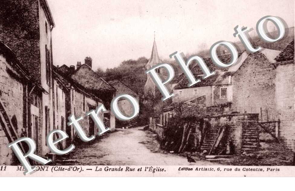 la grande rue et l'eglise