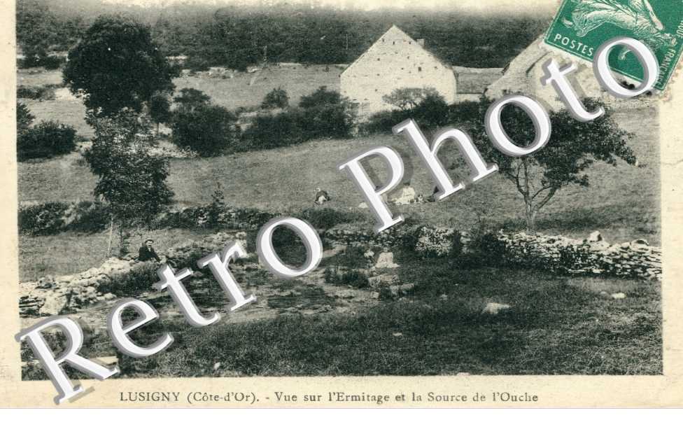 Vue sur l'Ermitage et la Source de l'Ouche